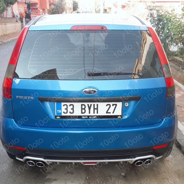 Автомобильный задний бампер шесть спойлеров диффузор Ford Fiesta универсальный