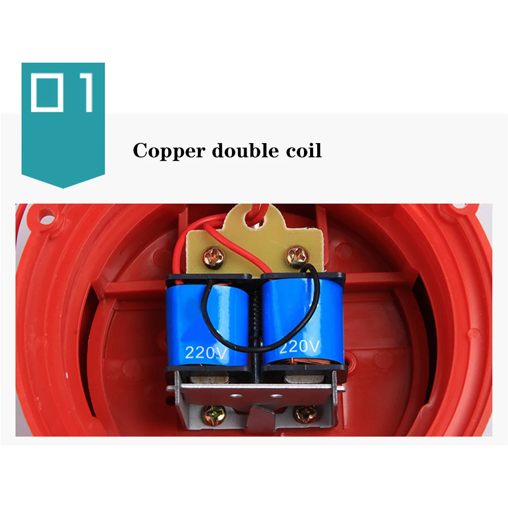 Металлический Электрический колокольчик с пожарным управлением Колокольчик для