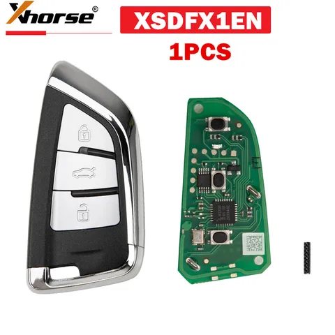 1 шт. универсальный смарт-ключ XHORSE XSDFX1EN с 3 кнопками и маленьким ножом