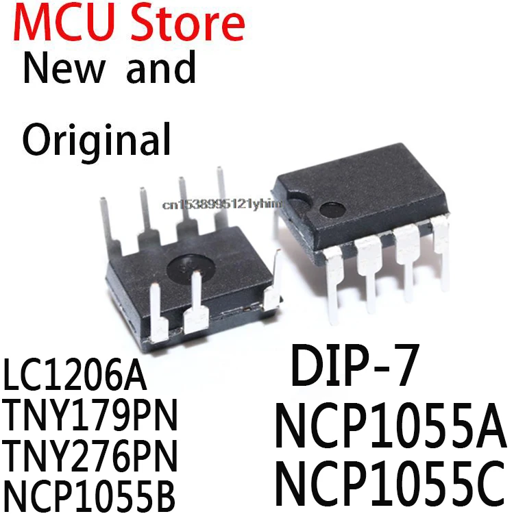 5 шт. DIP-7 DIP LC1206 DIP-7 TNY179 TNY179P TNY276 TNY 276P NCP1055 IC LC1206A TNY179PN TNY276PN NCP1055B NCP1055A NCP1055C