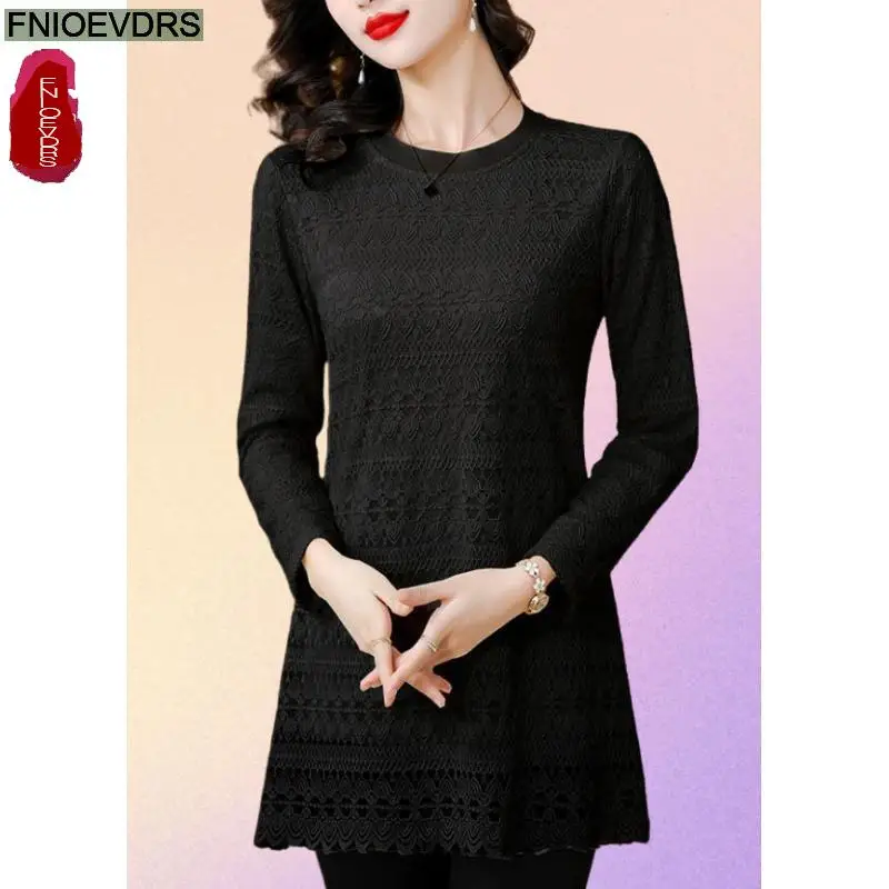 Свободная одежда женская зимняя теплая плотная базовая элегантная офисная