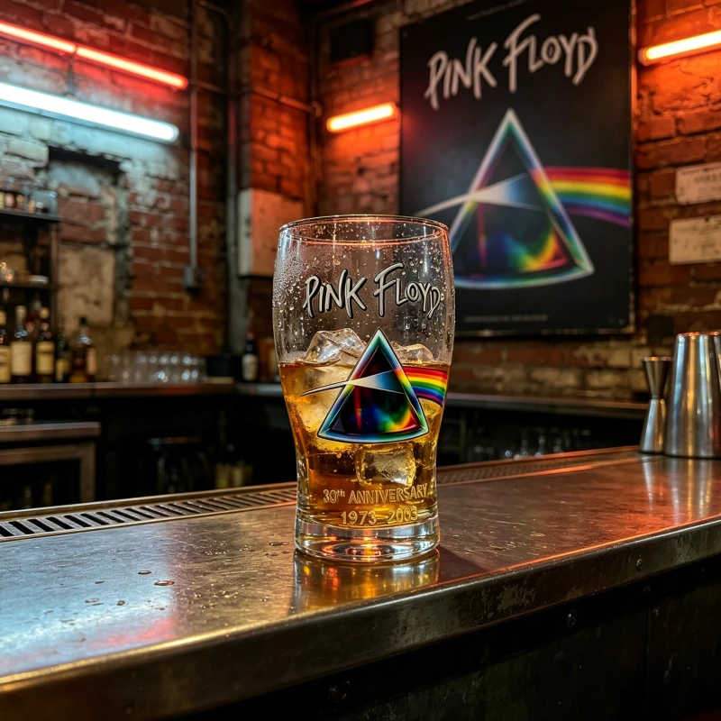 Фото Пивная кружка Pink Floyd The Dark Side of the Moon с принтом рок-группы, креативная кружка для пива, стакан для домашнего бара, для любителей музыки №5