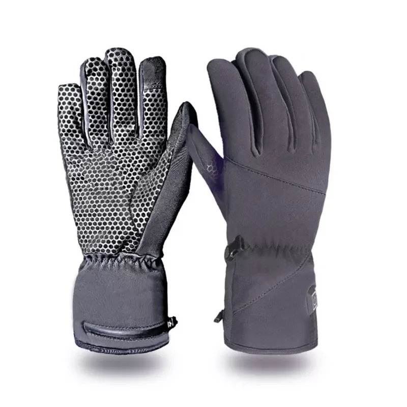 Breathable Snowdays Electric Heating Thermal Glove Touch Full FingerScreen Glove 3 Gears Adjustable Temperature