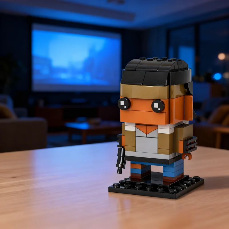 160 деталей MOC Brickheadz по мотивам Half-Life 2: Конструктор-модель, архитектурные блоки, игрушки, рождественские подарки, развивающая идея для самостоятельной сборки, для детей (art.: 3920dc7ca2edb) - 3920dc7ca2edb