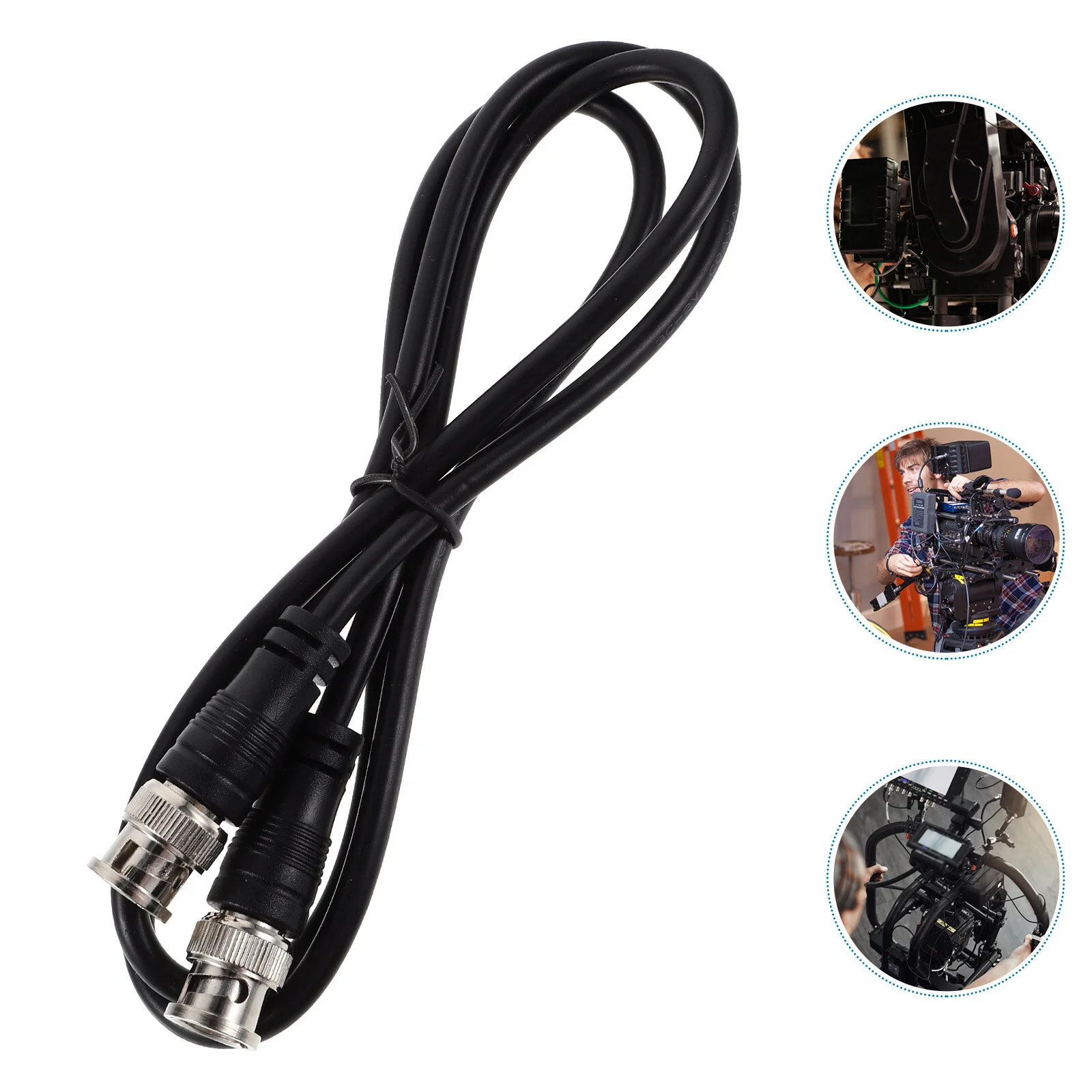 

Camera Coaxial Extension Cable Cord Handheld Radio Bnc Male Copper Wire Antenna Scanners