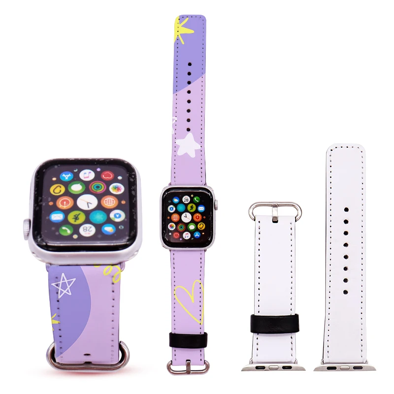 Заводская цена 5 шт. ремешок из искусственной кожи для Apple Watch Series 1 2 3 4 6 |