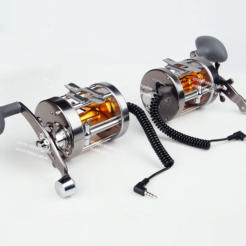 Визуальное якорное рыбное колесо 7000 цельнометаллическое длинное Mingyang с прицелом