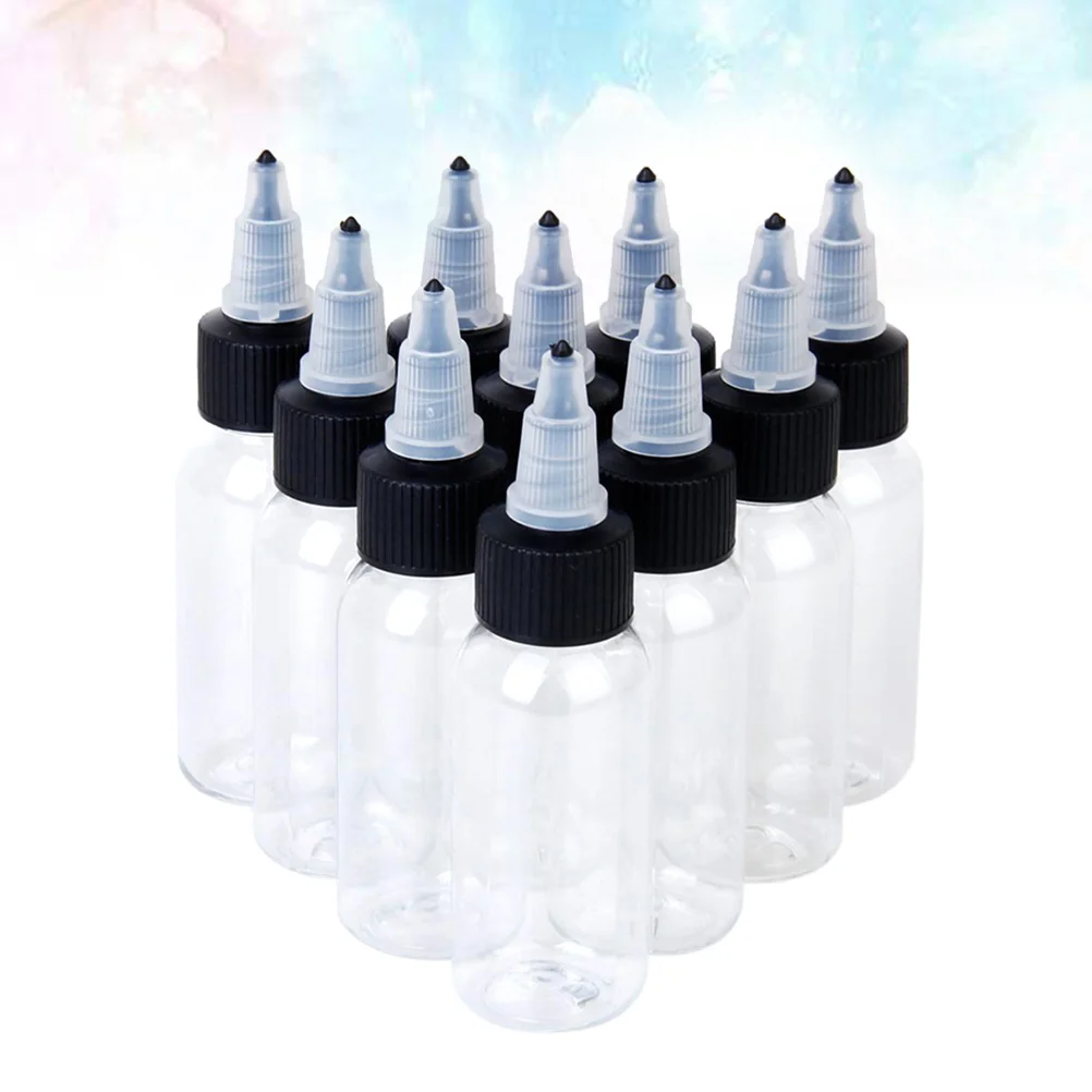 

Bottles Ink Empty Bottle Squeeze Pigment Dispensecontainers Storageholder Kit