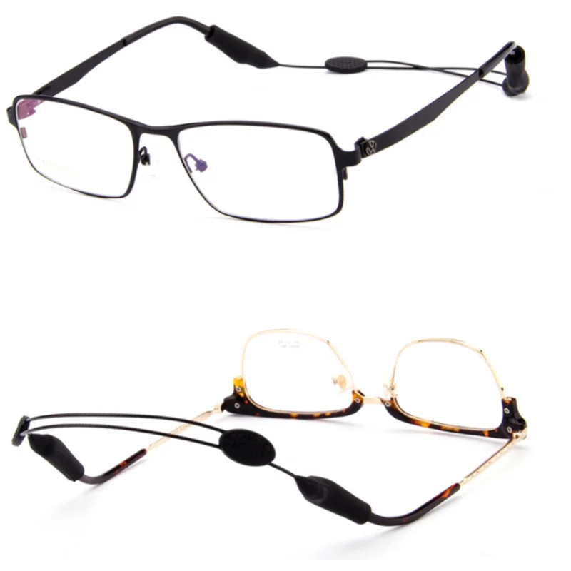 

Mayitr 2pcs Anti slip Adjustable Sport Eyeglasses Glasses Strap Rope String Neck Cord Lanyard For Adult Eyeglasses