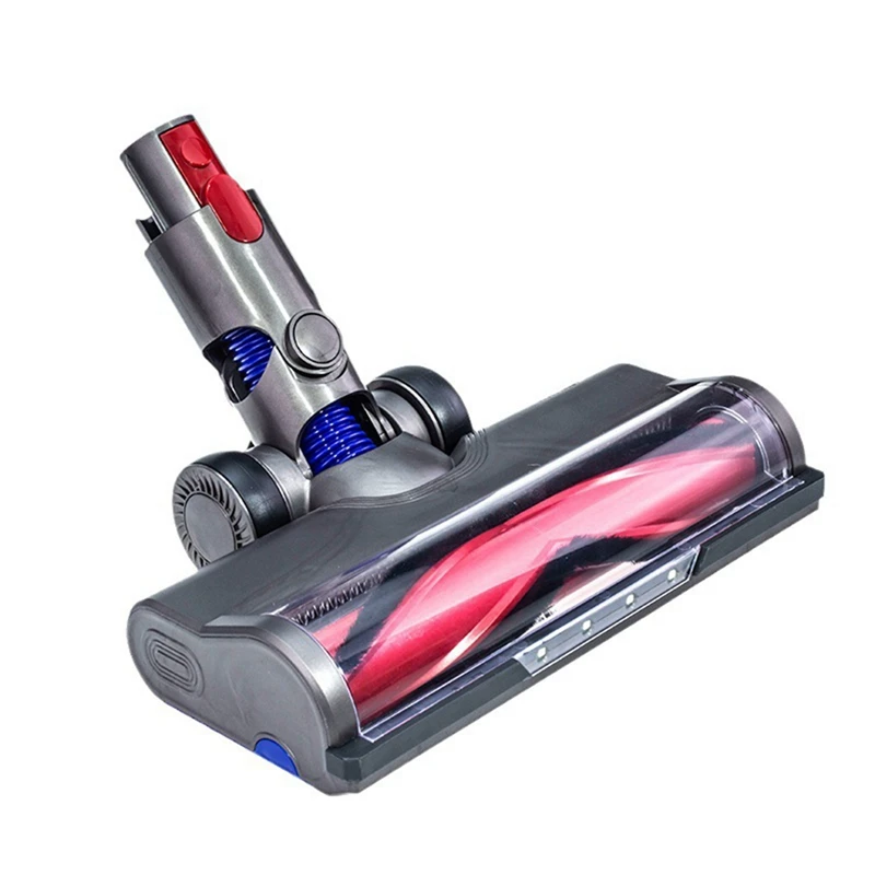 

Запчасти для Dyson V7 V8 V10 V11 V15, всасывающая турбо-головка из углеродного волокна с прямым приводом, профессиональная напольная щетка для ковров