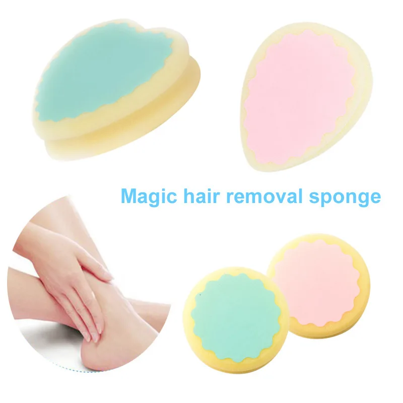 

Hot Sale!!Magical Painless Hair Removal Depilation Soft Sponge Pad Remove Hair Remover Effective Skin Care Beauty Tool 1pcs