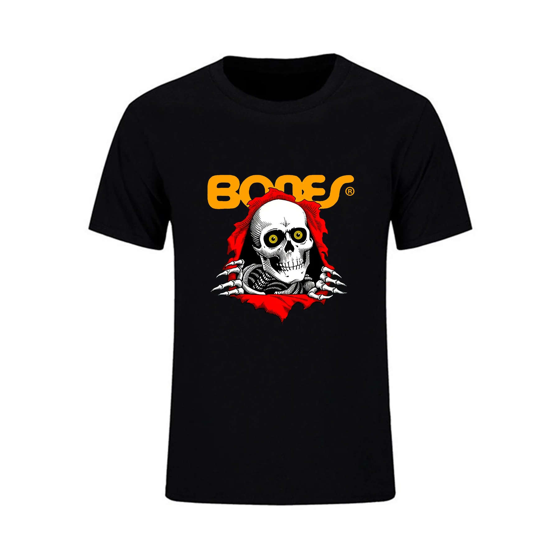 

Amazing Male T Shirt Casual Oversized Essential Powell Peralta Bones Skateboard T-shirt Men T-shirts Graphic Streetwear S-3XL