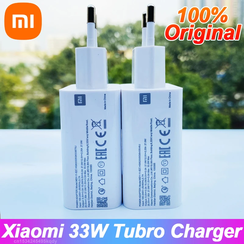 

Оригинальный комплект быстрой зарядки Xiaomi 33 Вт, кабель типа C для быстрой зарядки Mi 10 9 10T Lite POCO X3 Redmi K40 Note 9 10 Pro POCO X3