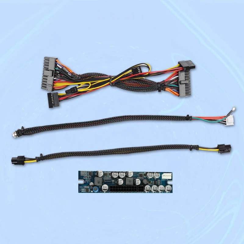 Фото Блок питания AB25 DC 12V 300W ATX Peak PSU Pico ATX Switch Mining PSU 24Pin MINI ATX для ПК, модуль питания 300W №4