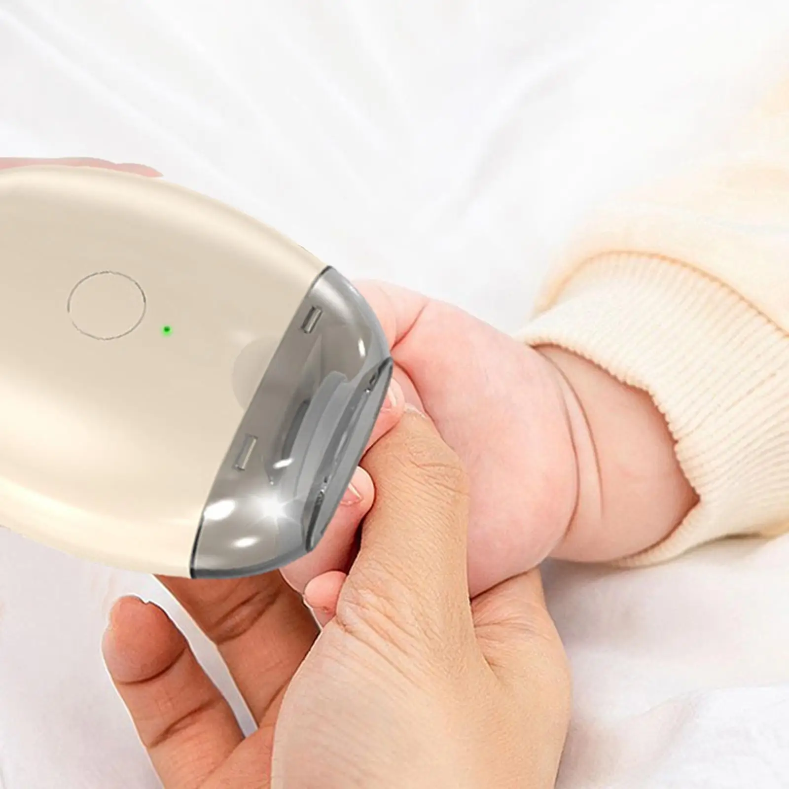 Electric Automatic Nail Clipper Fingernail Trimmer for Kids Children