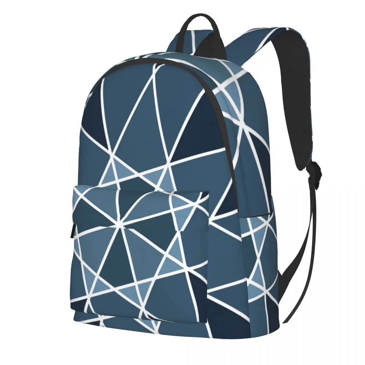 

Nordic Lines Backpack Geometric Shapes Daily Backpacks Boy Gril High Quality Pattern School Bags Streetwear Rucksack
