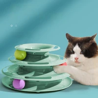 34 levels cat toys tower tracks cat toys interactive cat intelligence training amusement plate tower cat tunnel pet accessories