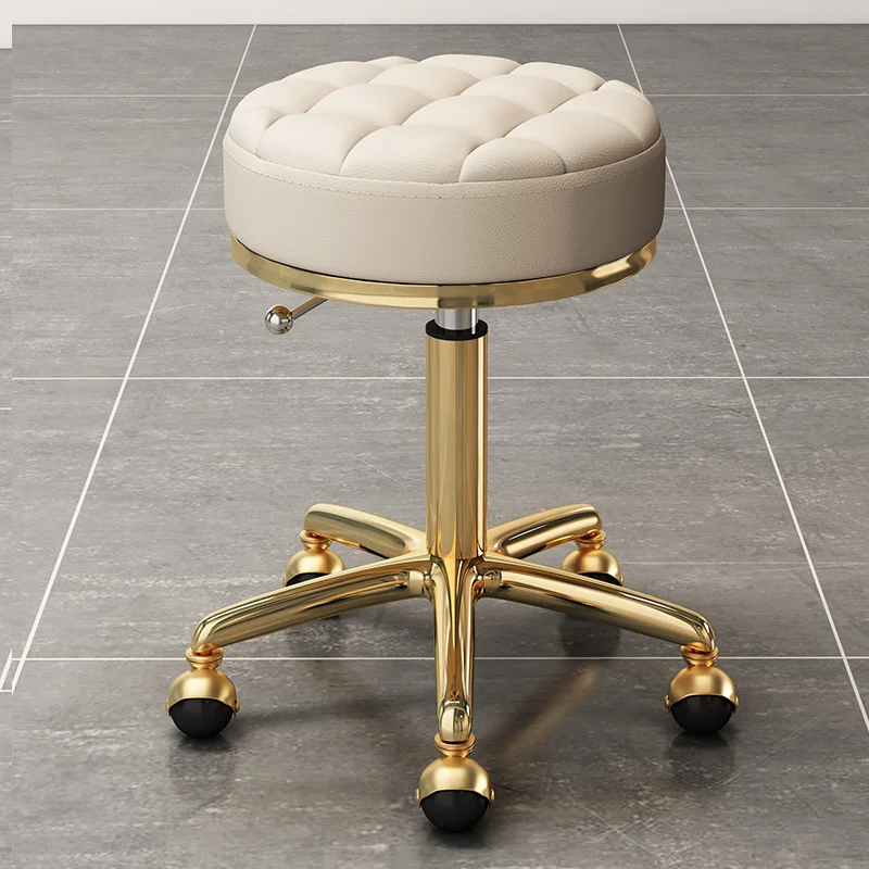 S Stylis Tattoo Chair Liftable Rotatable Beauty Nail Pulley Work Chair