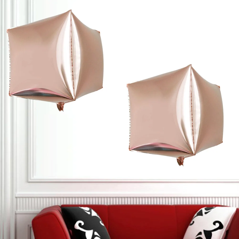 

5 Pcs Miniture Decoration Plastic Balloons Golden Mylar Balloons Decorate 24 Inch Balloons Plastic Balloons 24inch Balloons Baby