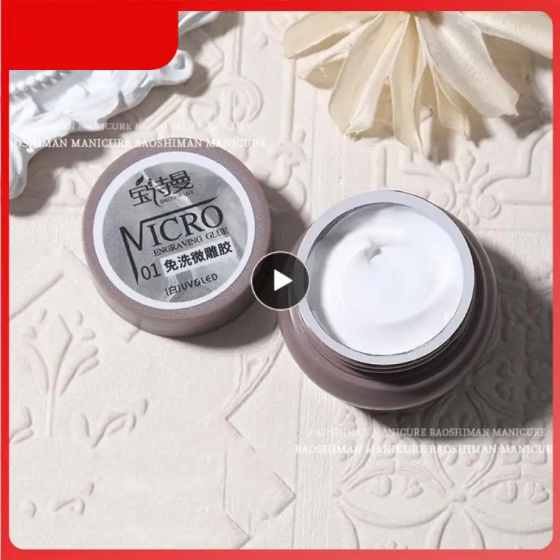 

Embossing Glue 2 Colors Delicate And Smooth Phototherapy Glue Easy To Shape Durable Easy To Operate 3d Engraving Glue 8g
