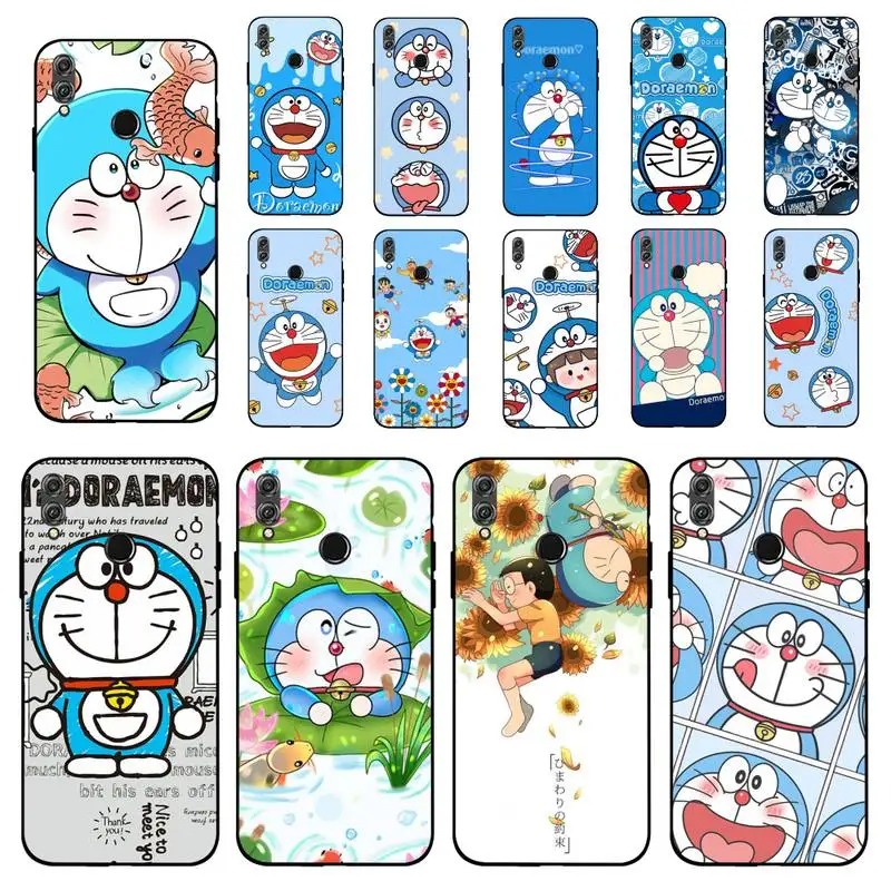 

BANDAI Doraemon Phone Case for Huawei Honor 10 i 8X C 5A 20 9 10 30 lite pro Voew 10 20 V30