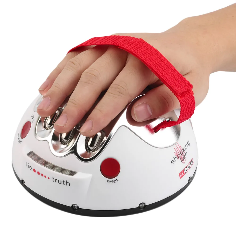 

Полиграф, потрясающий лжец, микро электрический детектор лжи, игрушка для истины, высокая/низкая настройка светодиодный Ода для индикации ф...