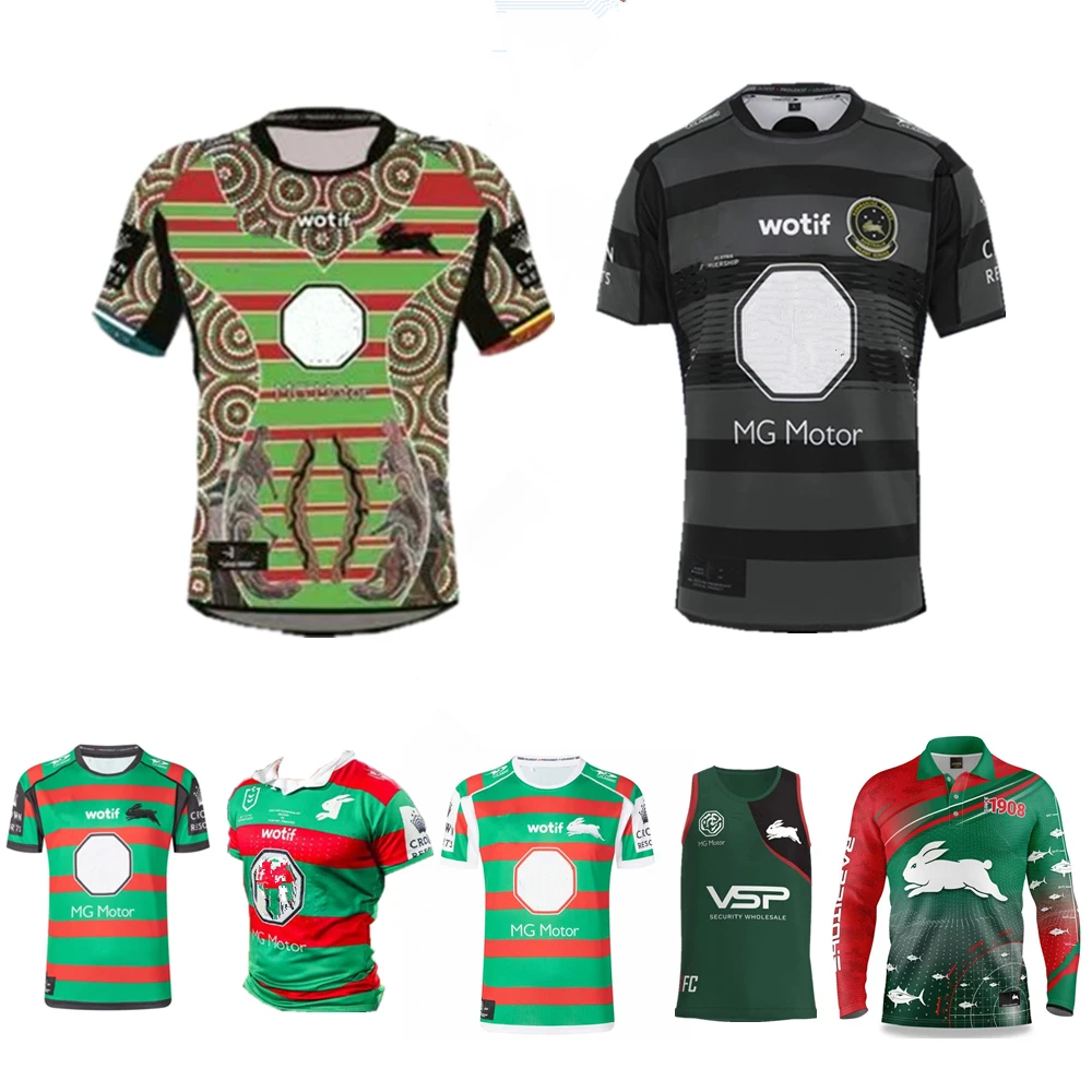 

new 2023 2024 Rabbitohs INDIGENOUS ANZAC rugby jersey Retro Rugby shirt Jerseys 1970 JOHN SATTLER COMMEMORATIVE JERSEY