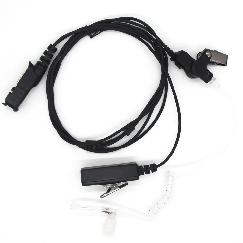 Walkie Talkie Air Acoustic Tube PTT Гарнитура Динамик для Motorola P6600 P6620 XPR3300 XPR3500 MTP3250 Двустороннее