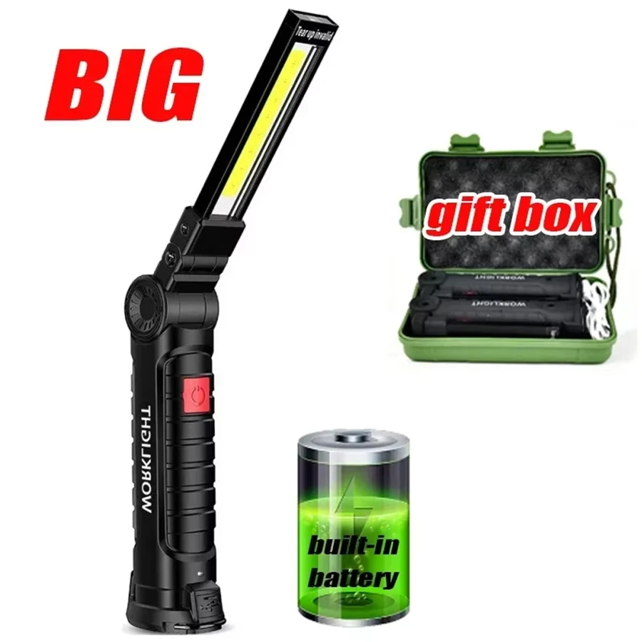 

KDULIT Портативный Фонарь COB 5 Режимов