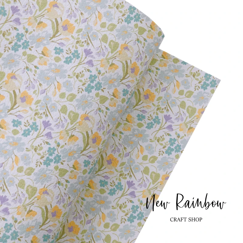 Новинка Радуга 30x2 2 см/A4 красивый полевой цветочный узор на заказ искусственная