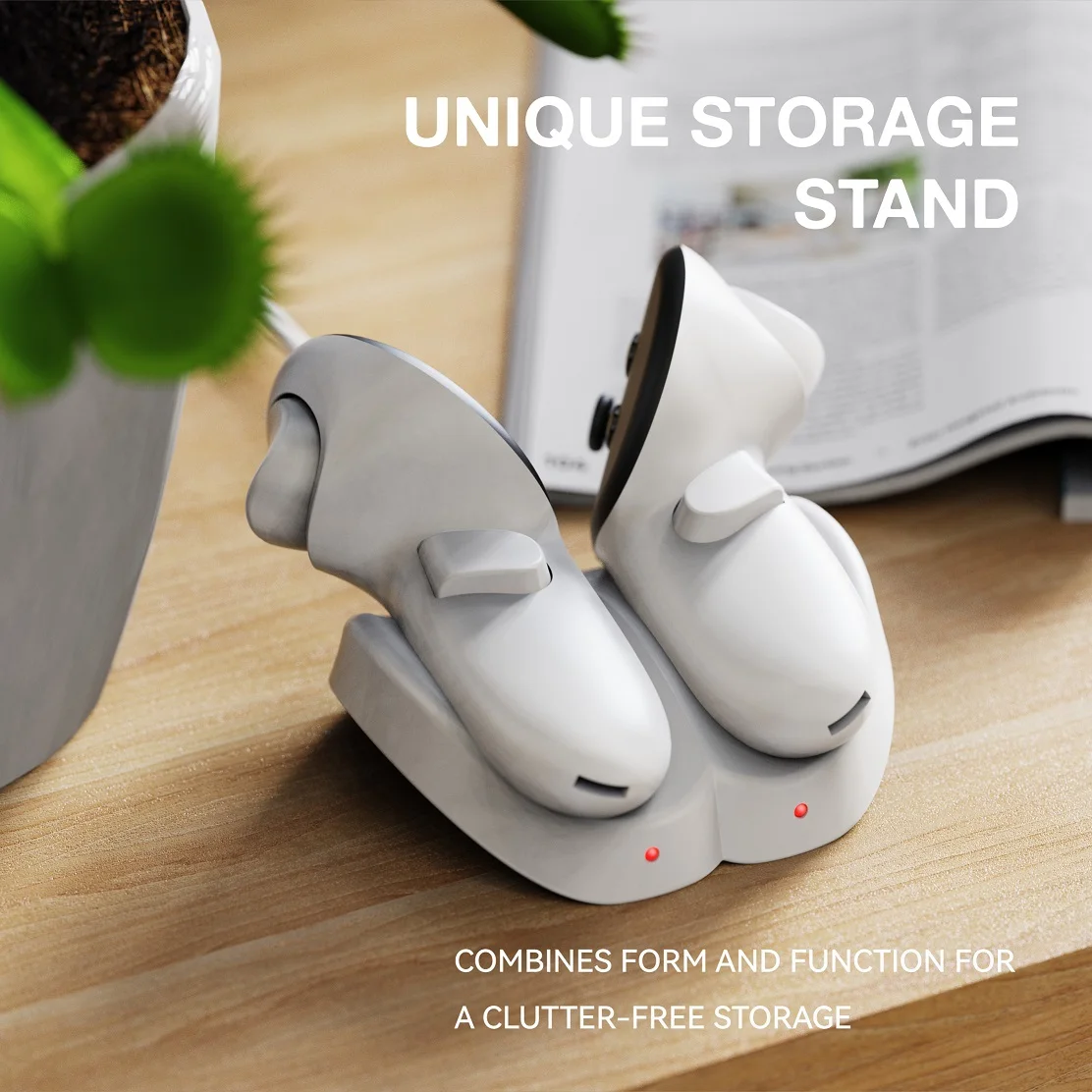 Зарядная док-станция для контроллеров Meta Quest 3/Quest 3S зарядная станция со