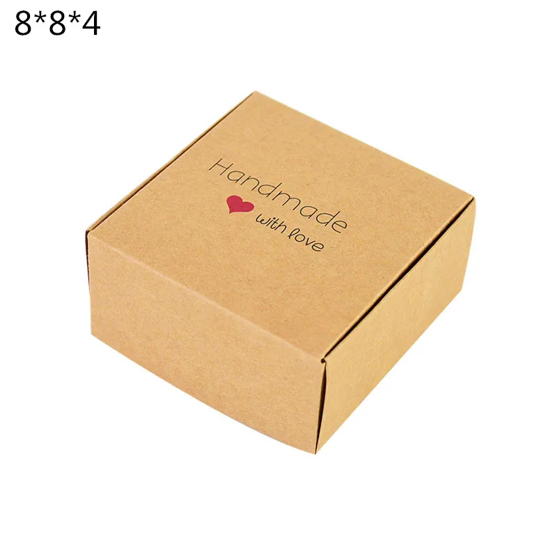 Коробки для конфет CYZIWEI, крафт, 6 шт.