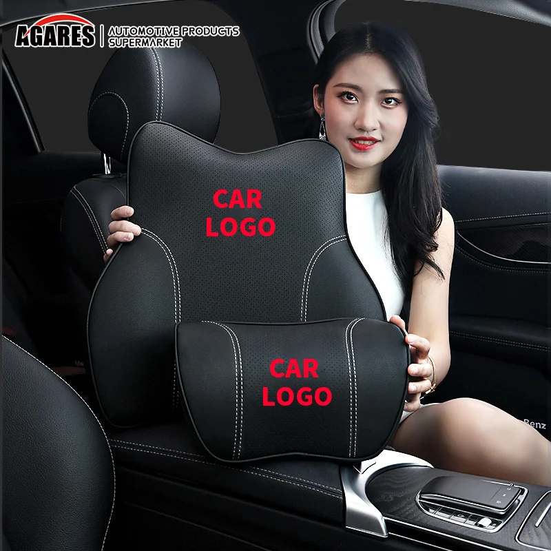 

Dropshipping Car Headrest Memory Foam Car Neck Pillow Car Waist Cushion for Adults Car Accessories for Girls Customize Logo