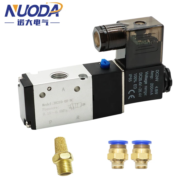 

Электромагнитный клапан DUODA 3V210-08 для воздуха и газа