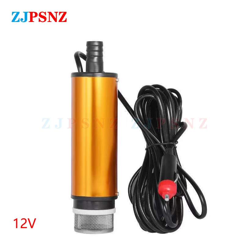 DC12V 24V дизельное масло для воды, автомобиля, кемпинга, рыбалки, погружной перекачивающий насос, комплекты автомобильного насоса для перекачки дизельного масла, прикуриватель