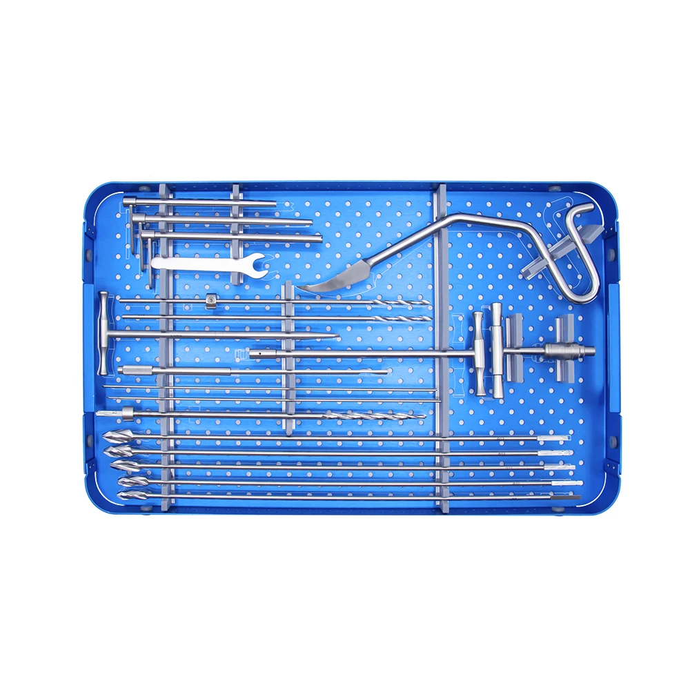 

orthopedic medical surgical instruments reversed femoral intramedullary nail instruments set