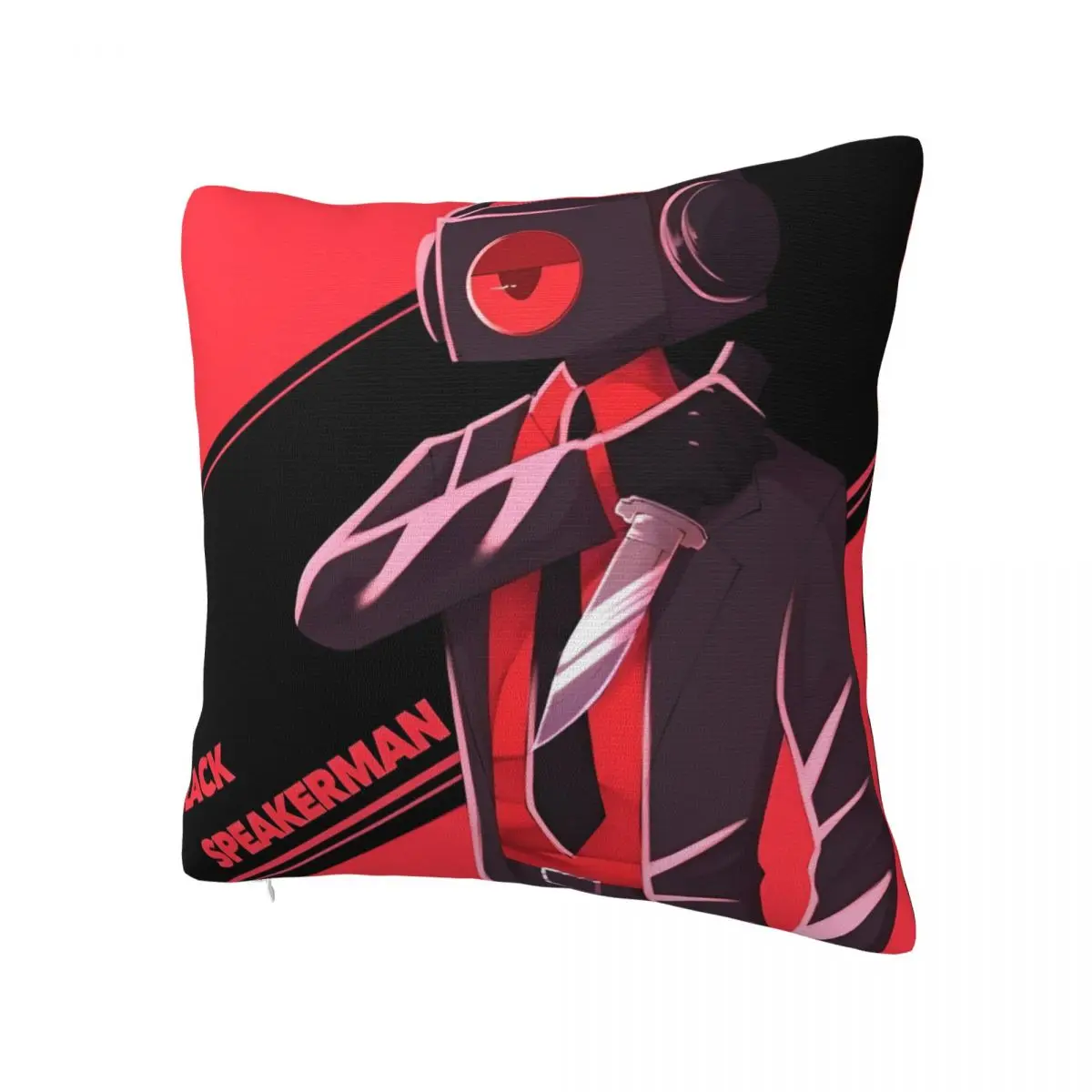 Наволочка с принтом Skibidi унитаз смешная наволочка для подушки декоративная