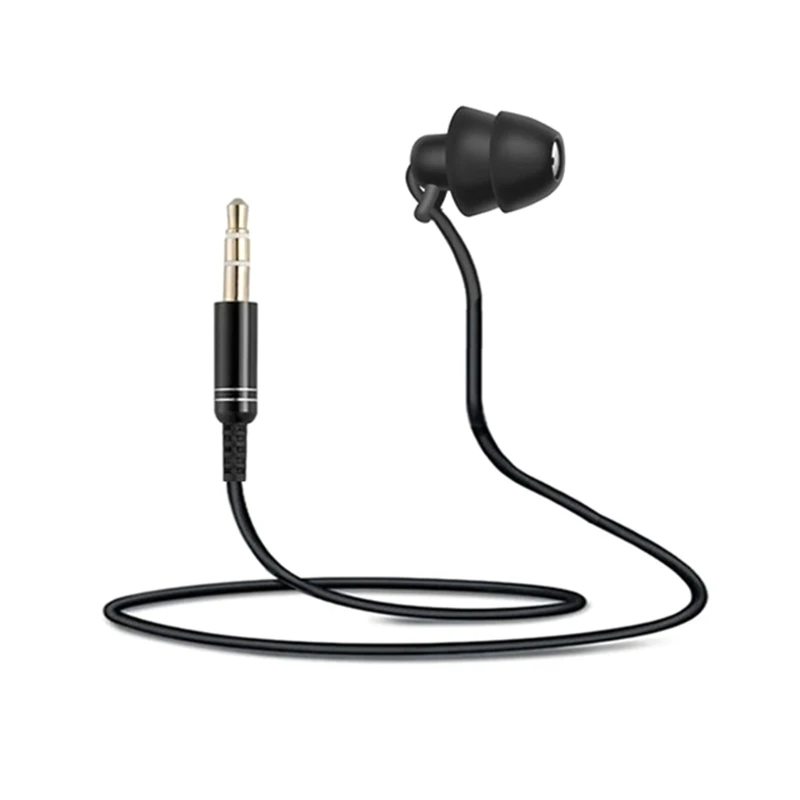 

3.5mm Headphone Jack Single Side Earphone Noise-cancellation Ear Bud for One Ear Drop Shipping