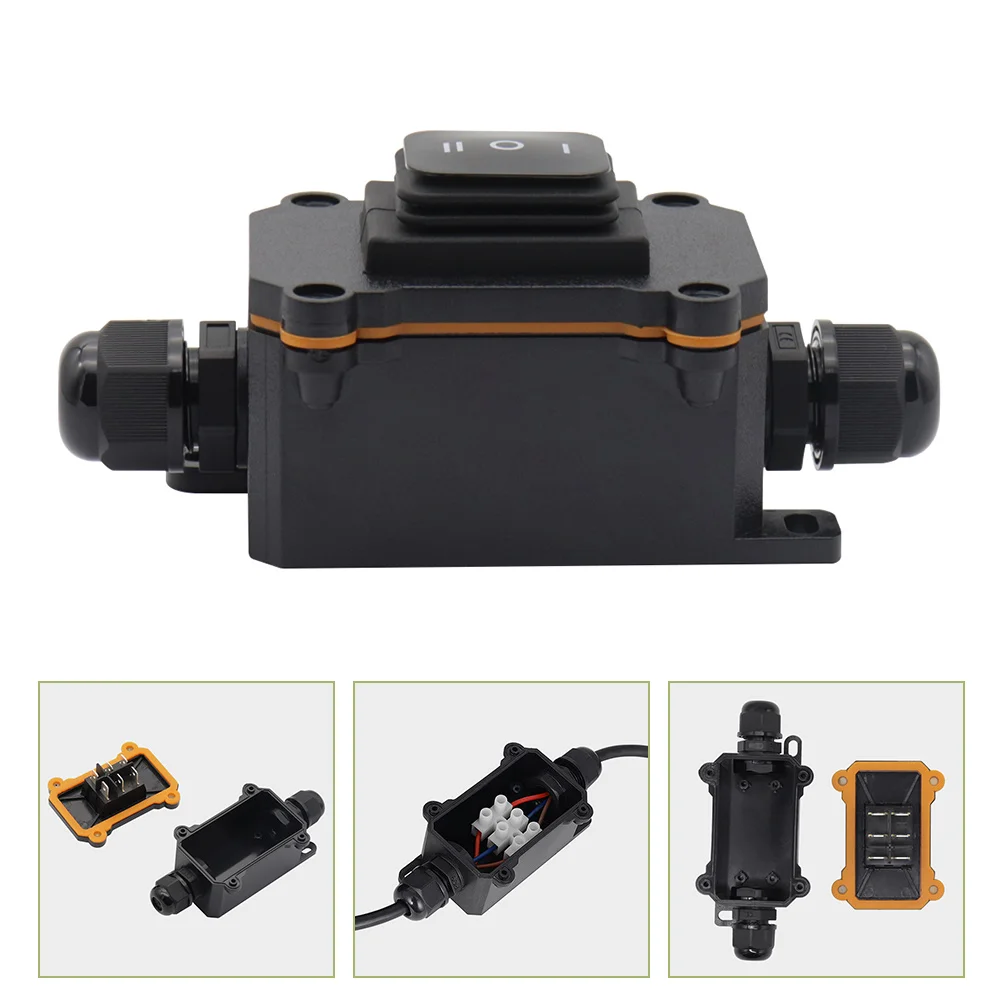 

Box Junction Waterproof Electrical Switch Cable Trailer Outdoor Enclosure Three Conduit Way Joint Boxes Adaptable Terminal Ip68
