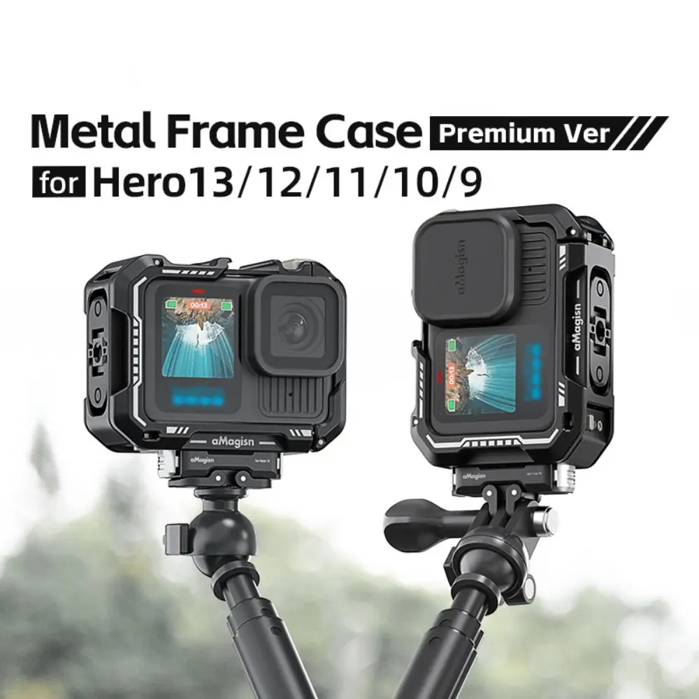 Защитный чехол из алюминиевого сплава для GoPro Hero 13 12 11 10 9