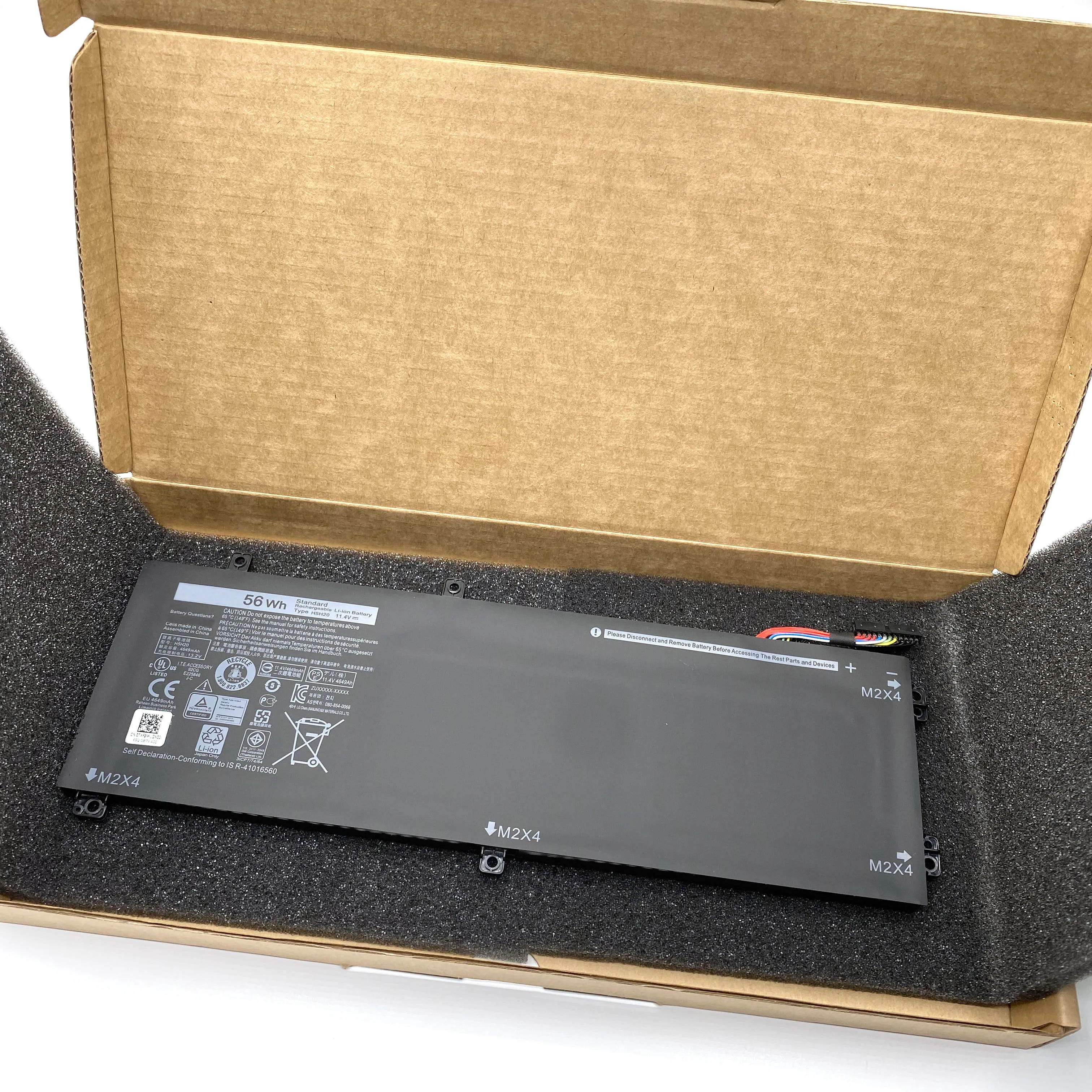 Новый аккумулятор для ноутбука H5H20 6gtpy Dell XPS 15 9550 9560 9570 5510 Precision 5520 5530 7501 Inspiron 7590 7591