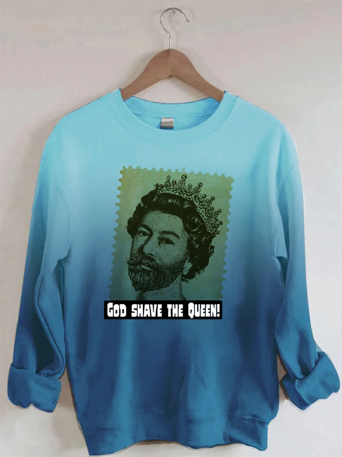 

Funny Queen Elizabeth II Casual Sweatshirt