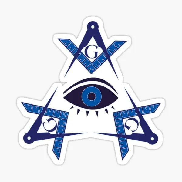Наклейка глаза Бога Freemasons аксессуары для ноутбука наклейка на окно автомобиля