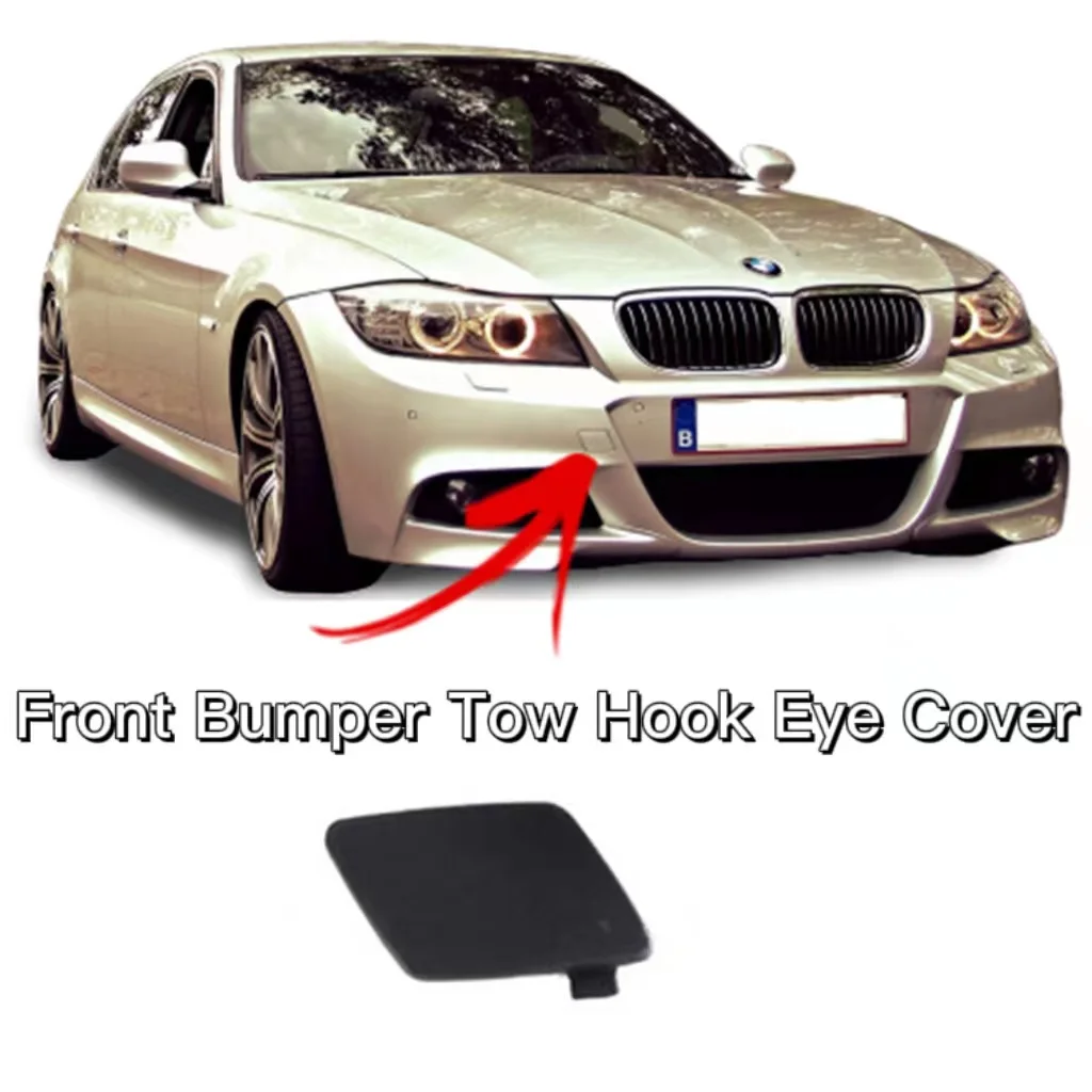 

FOR BMW 3 LCI E90 E91 2009-2012 M SPORT Front Bumper Tow Hook Eye Cover 7891391 51117891391