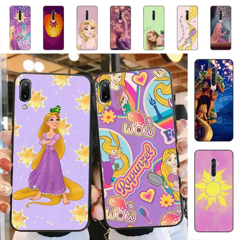 

Disney Tangled Rapunzel princess Phone Case for Vivo Y91C Y11 17 19 17 67 81 Oppo A9 2020 Realme c3