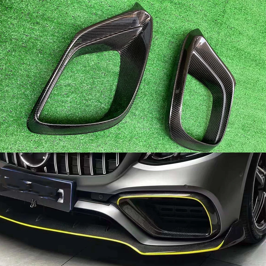 Рамка противотуманной фары из углеродного волокна для Mercedes Benz E Class W213 E63 E63S 2016-2024