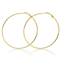 toocnipa 2022 hot sale exquisite big circle stainless steel woman hoop earrings set for women party jewelry brincos aros