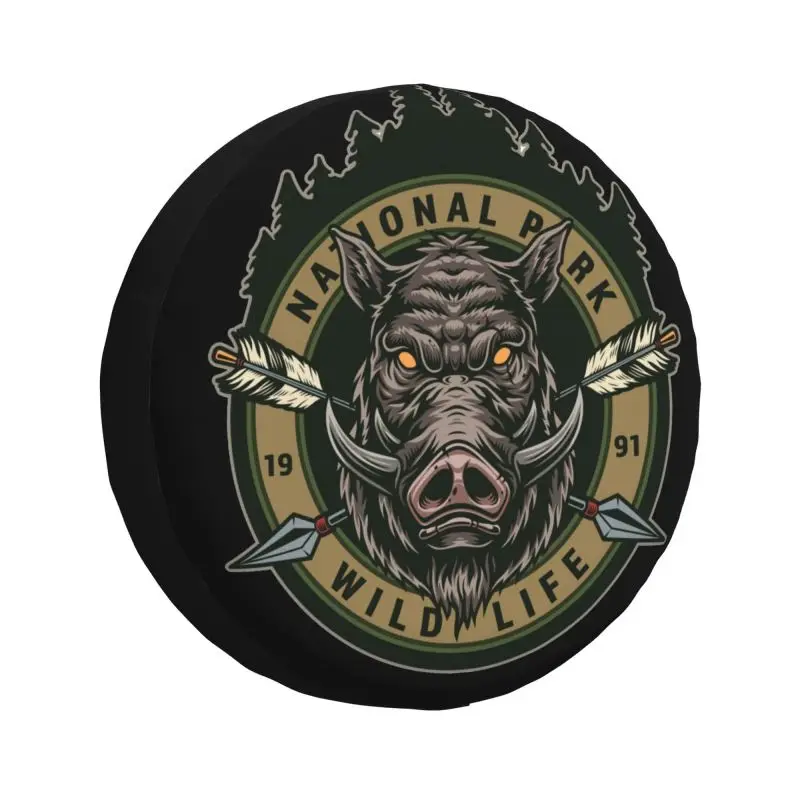 

Wild Animal Boar Spare Wheel Tire Cover for Grand Cherokee Jeep RV SUV 4WD 4x4 Vehicle Accessories Car