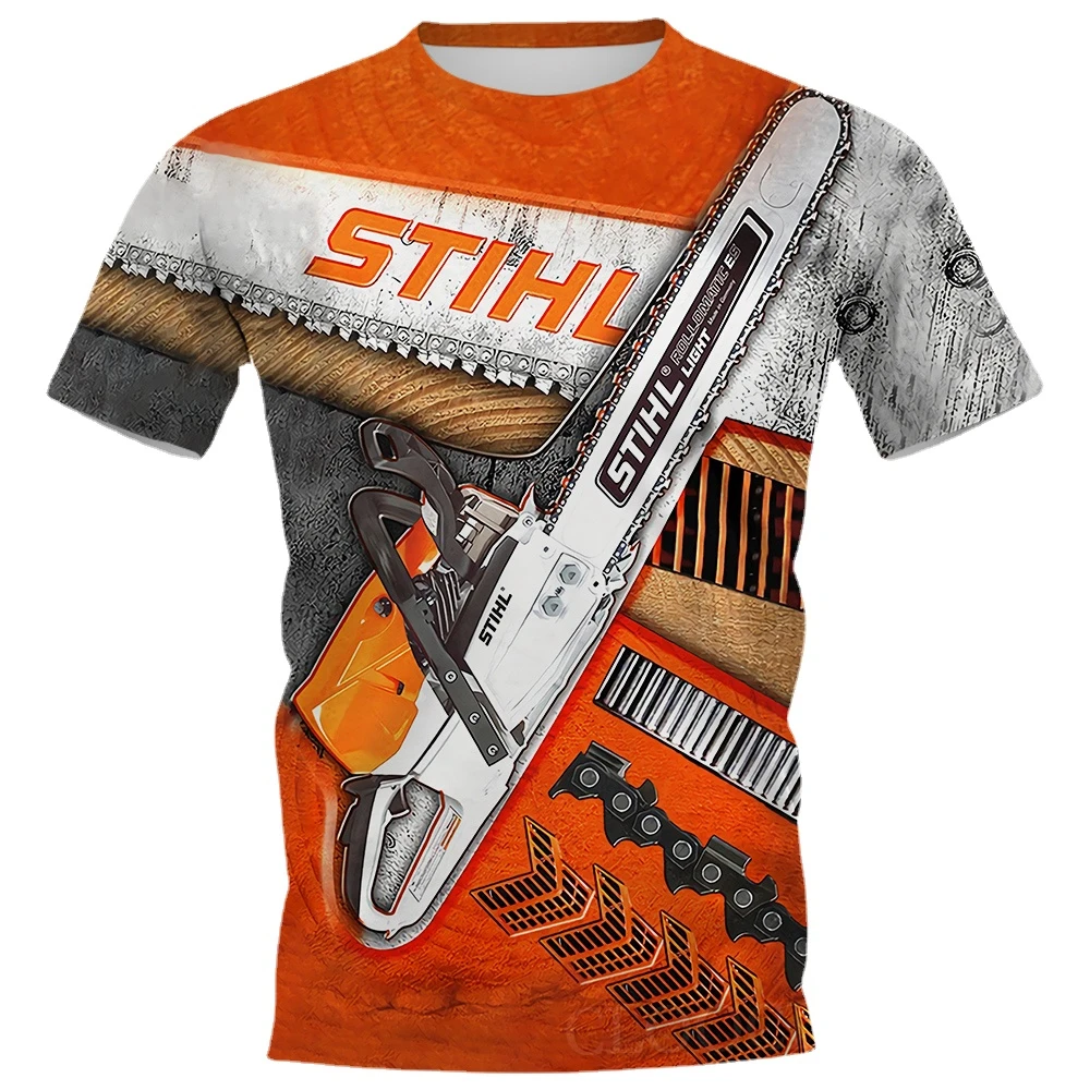 T-Shirt manches courtes homme femme  décontracté  à la mode  avec motif Camouflage amo-chasse