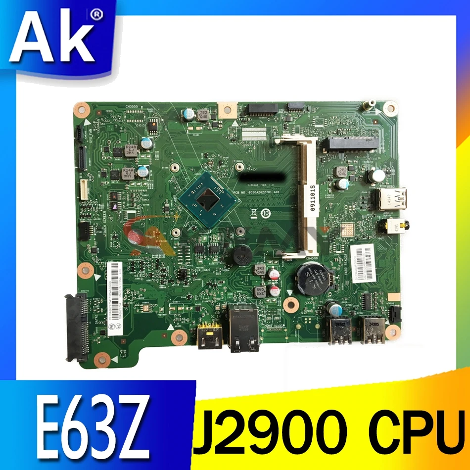 

03T7370 03T7371 motherboard for Lenovo ThinkCentre E63Z AIO motherboard SR1US and J2900 CPU 4 core 100% test work